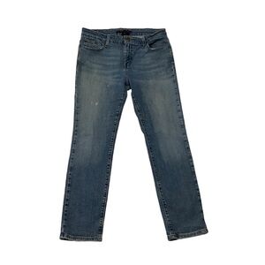 Levi’s The Original Jean Mid-rise Skinny Sz 12S Short Medium Wash Blue